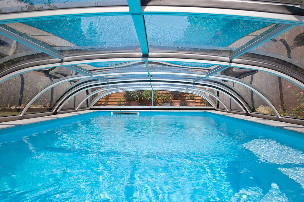 Nova Comfort pooltak från Poolgiganten