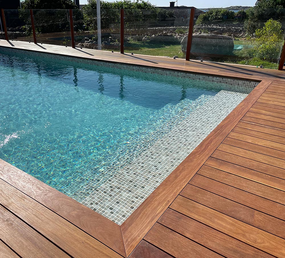 Denna vackra poolinspiration är till dig som vill bygga pool