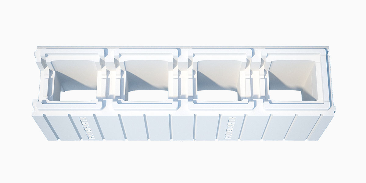 Thermoblock. Väldigt enkelt, som Lego för vuxna!